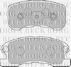 BORG & BECK BBP1434 Brake Pad Set, disc brake